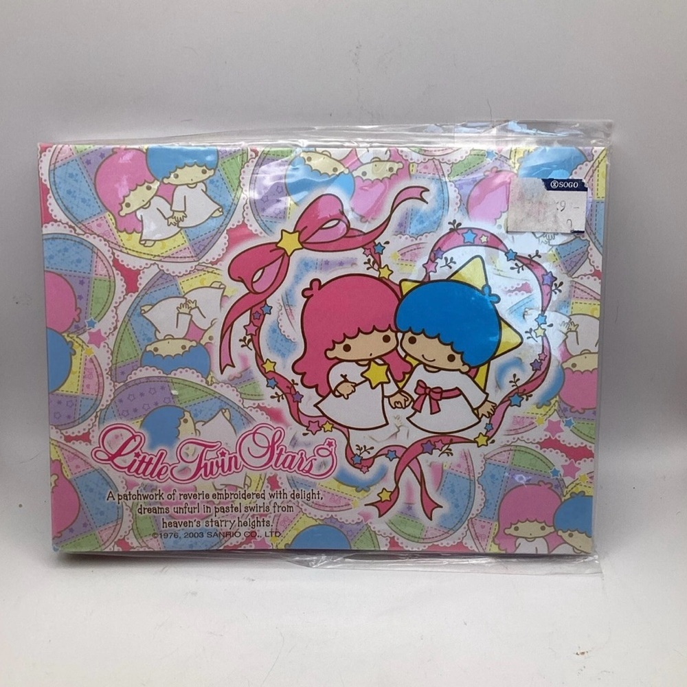 Sanrio little twin stars Phone Book 2003 Horizontal NIB From Japan Vintage